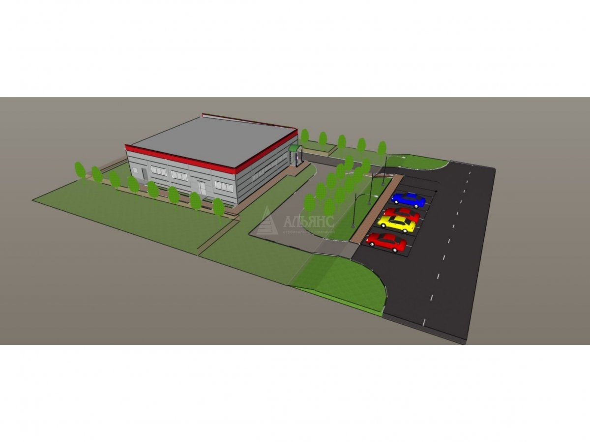 3D визуализация Магазин из сэндвич-панелей - фото 18